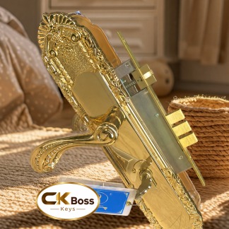 Khoá Mạ vàng L-8123-24K 39cm
