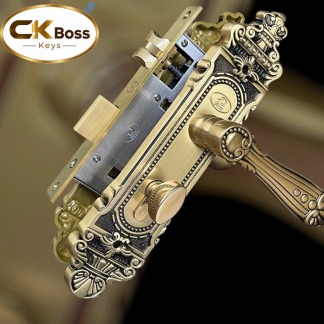 Khoá đồng tay gạt 26cm-DFS-RG