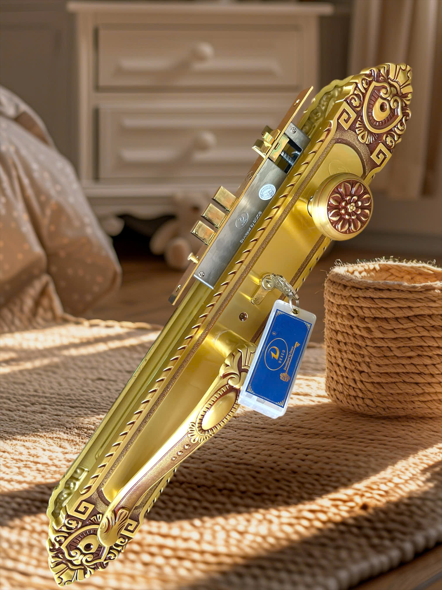 Khoá đồng tay gạt 60cm-DFS/RG - Ảnh 2