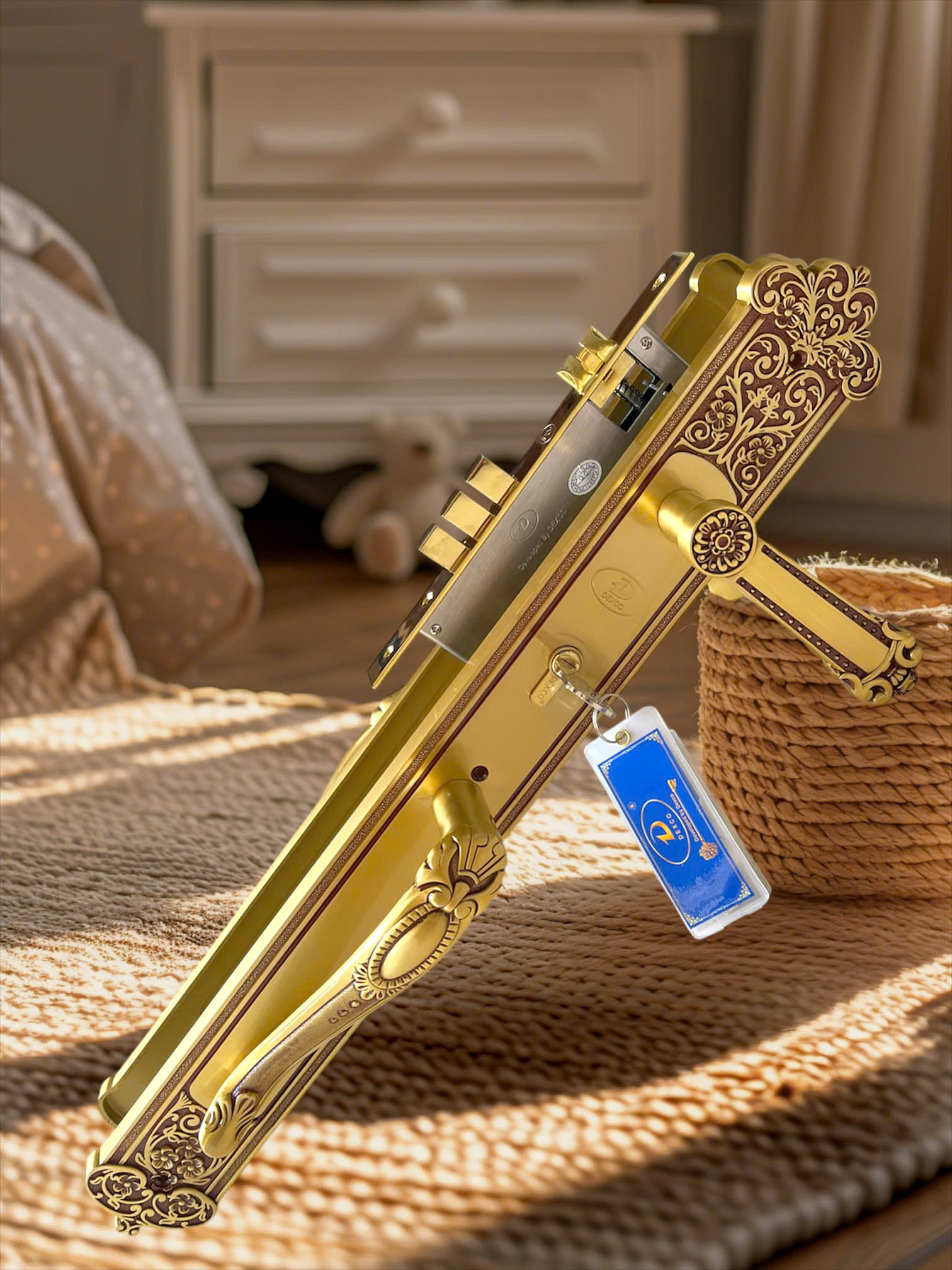 Khoá đồng tay gạt 60cm-DFS/RG - Ảnh 2