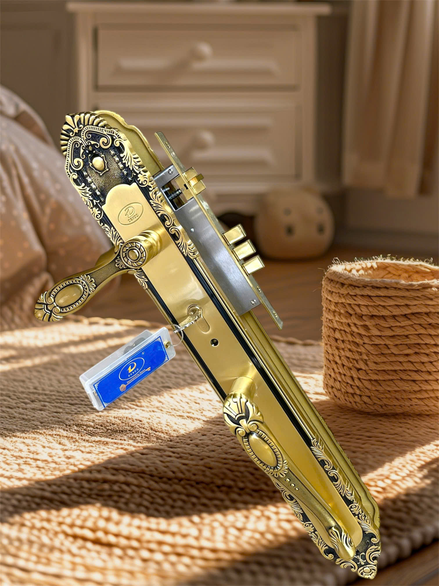 Khoá đồng tay gạt 60cm-DFS-RG - Ảnh 2