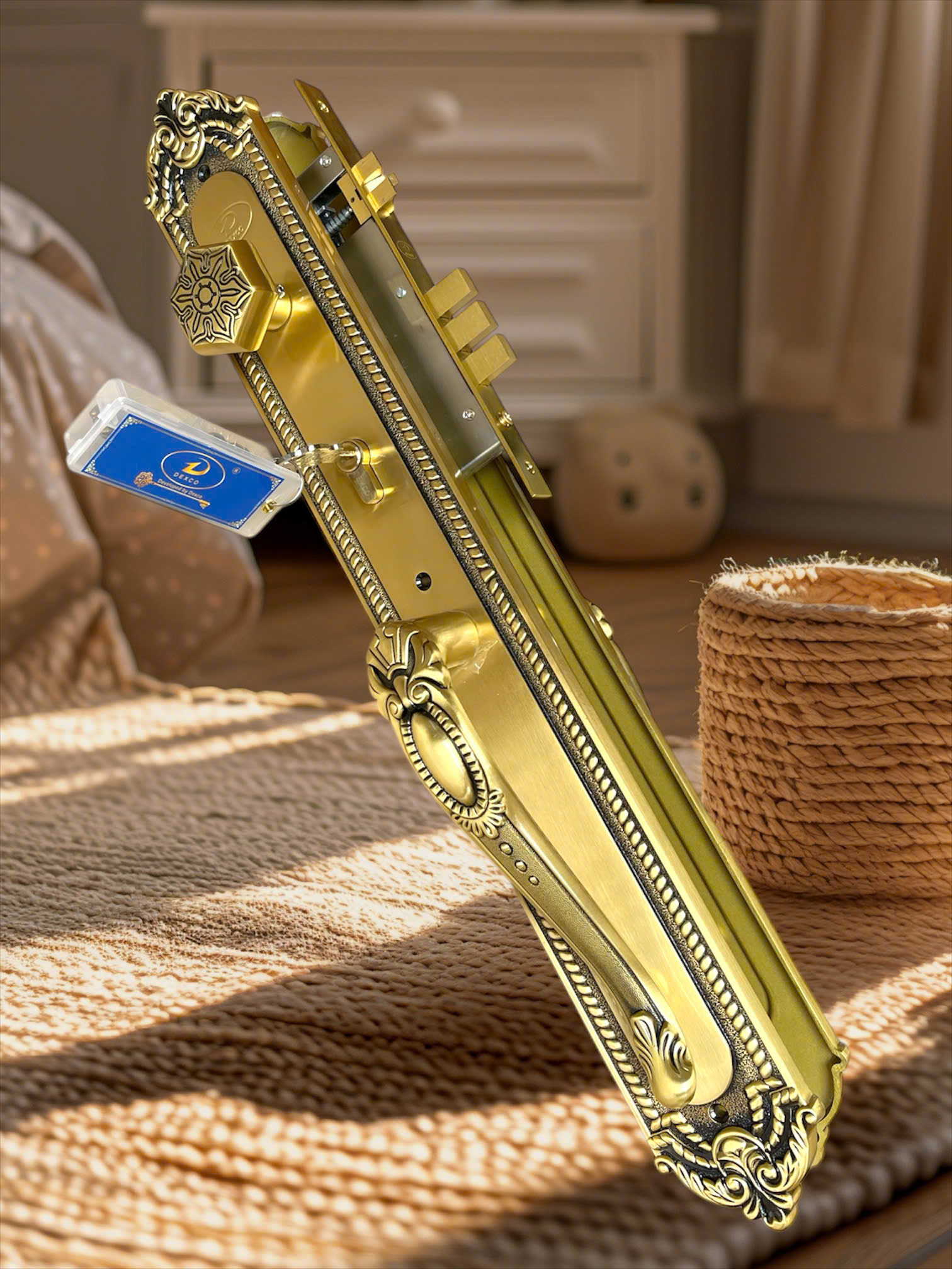Khoá đồng tay gạt 60cm-RG - Ảnh 2