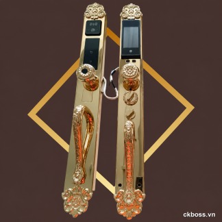 KHOÁ THÔNG MINH DEXCO A16 Mạ vàng 22k – Biệt Thự-Luxury