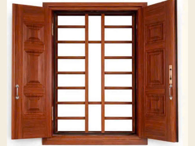 Chấn song tròn ngang, lập là đứng