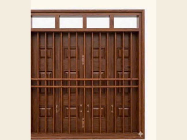 Chấn song tròn đứng, lập là ngang